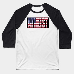 American Atheist Baseball T-Shirt